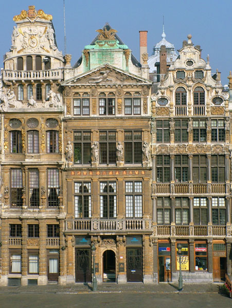 Brussels,Bruxelles,Grand Place,Grote Markt,Corporation Houses