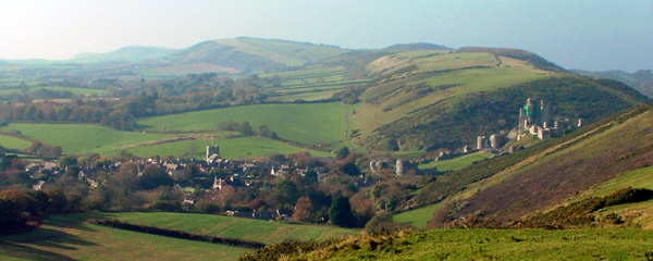Corfe Castle,Purbeck