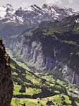 Lauterbrunnen Valley from Männlichen
