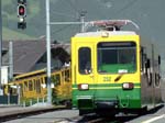 Departing BDhe 4/8 EMU - Grindelwald