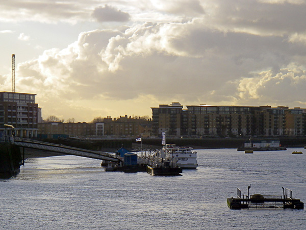 Greenwich Pier,Boats,River Thames