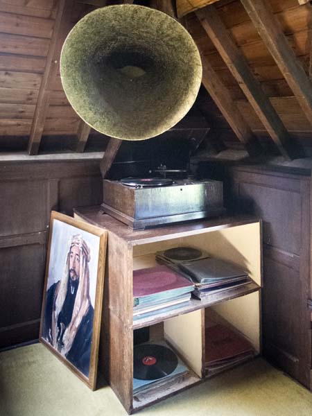 Gramophone,Music Room,Clouds Hill,Bovington,T E Lawrence