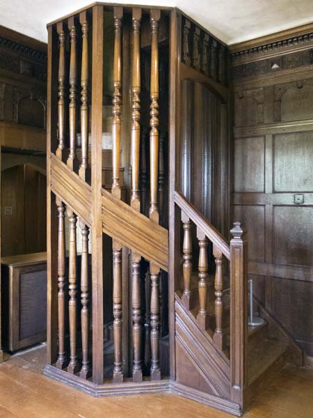 Circular Stairs,Barrington Court,Stately Home,Historic House,National Trust,Court House