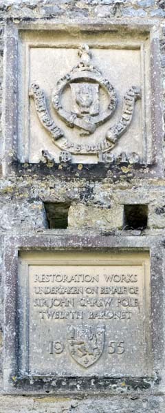 Plaques,Shute Barton,Historic House,National Trust
