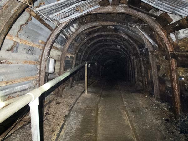 Metal Cladding,Hopewell Colliery,Coleford,Royal Forest of Dean,Coal Mine,Tunnel