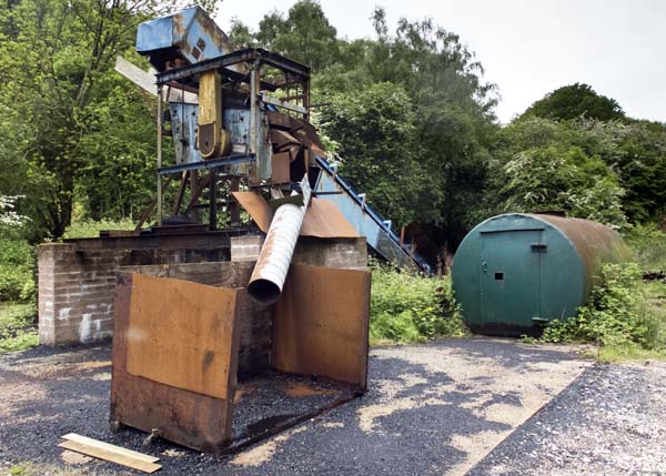 Working Mine Machinery,Hopewell  Colliery,Coleford,Royal Forest of Dean,Coal Mine