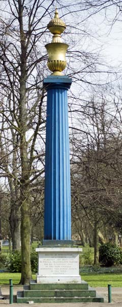 Chamberlayne Column,Monument,Houndwell Park,Southampton