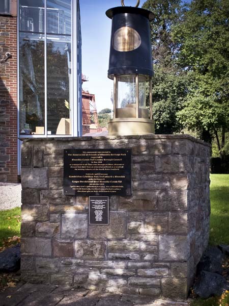 Miners' Memorial,Rhondda Heritage Park