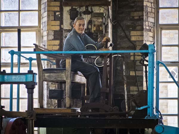 Winding Engine Driver,Rhondda Heritage Park 