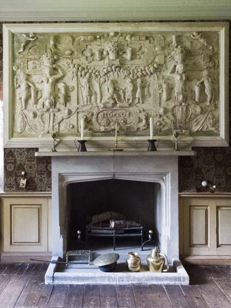 Fireplace,King Charles Room,Dunster Castle