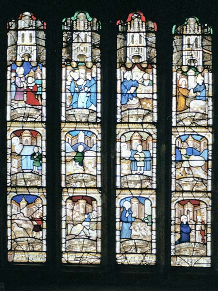 St Neots,St Neot's Church,Stained Glass