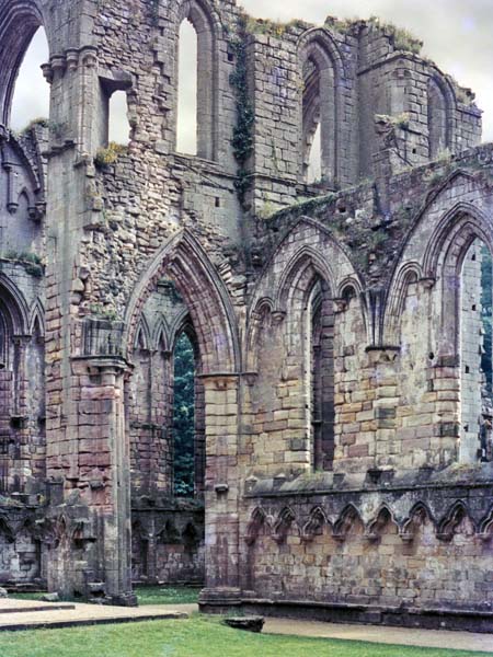 Fountains Abbey,Church,Transept