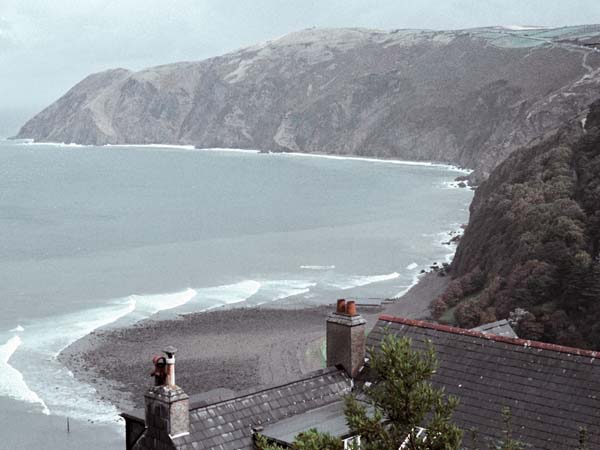 Lynmouth,Cliffs,Sea