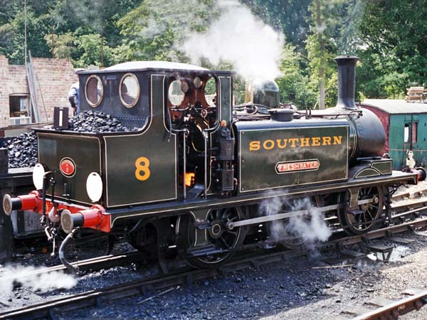 Isle of Wight Railway,Heritage,Steam Engine,Locomotive,Train,A1X Class,Terrier,Freshwater