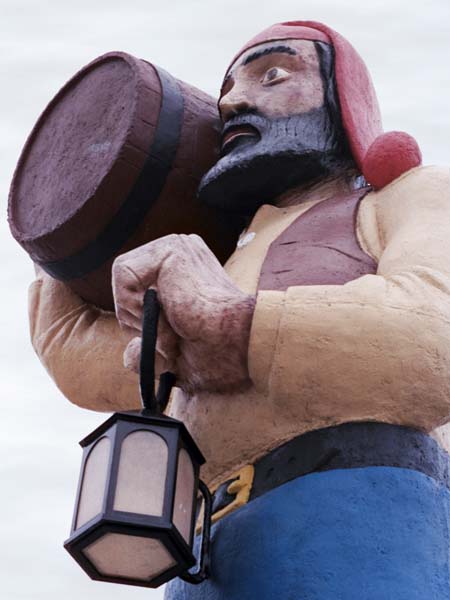 Isle of Wight,Blackgang Chine,Pirate