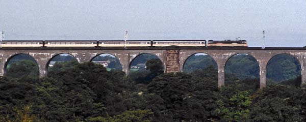 Bosley Viaduct,Railway,Train