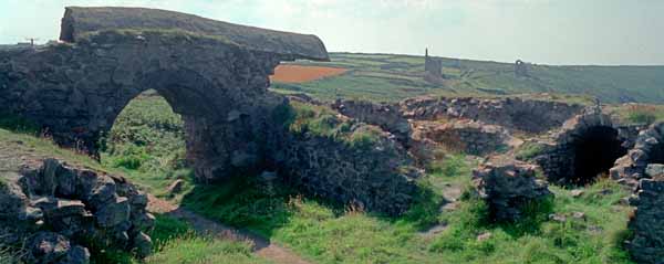 St Just,Botallack Tin Mine,Flue,Bridge