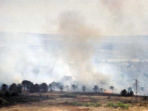 Upton Heath,Fire