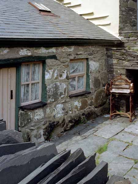 Blaenau Ffestiniog,Llechwedd Slate Caverns,Mine,Quarry,Cottage