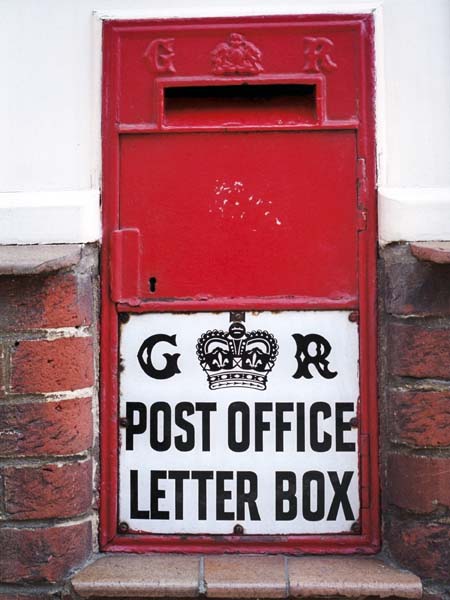 Cranborne,Post Box,Postbox