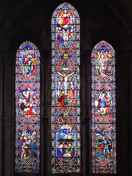 Boxgrove Priory,St Mary the Virgin and St Blaise,Church,Stained Glass