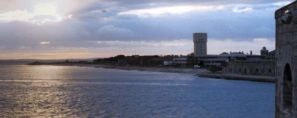 Portsmouth,Sunset,Sky,Sea