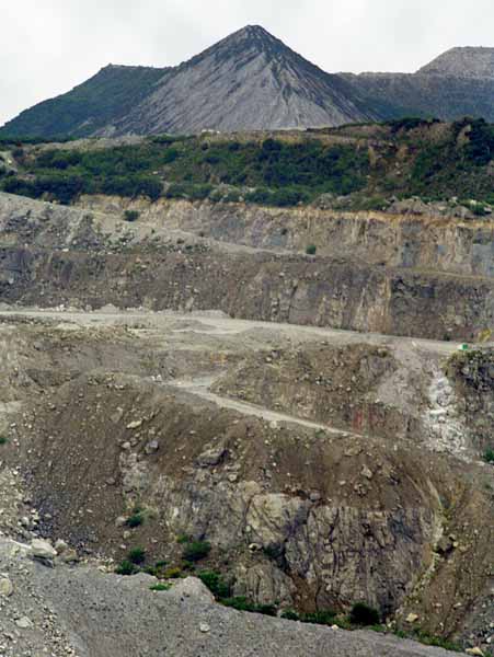China Clay,Pits,Cornish Alps