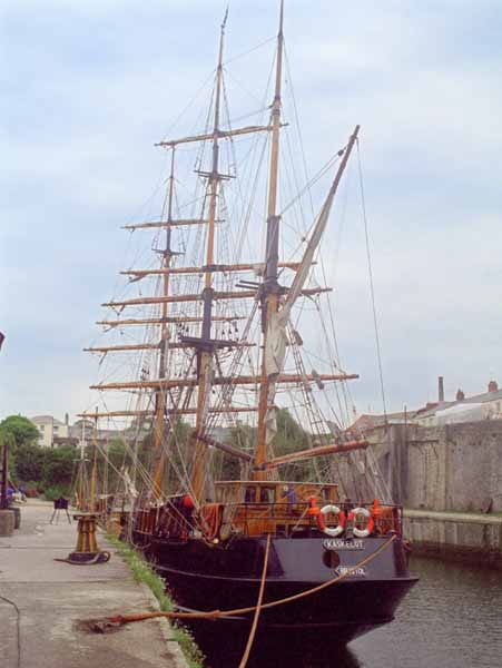 Charlestown Harbour,Sailing Ships,Boats