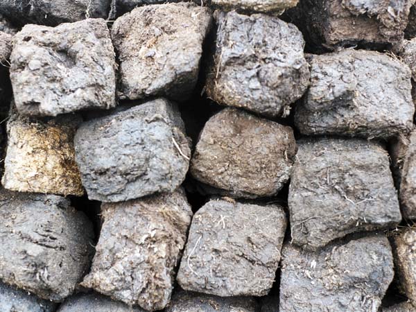 Peat,Blocks,Muckross Traditional Farms