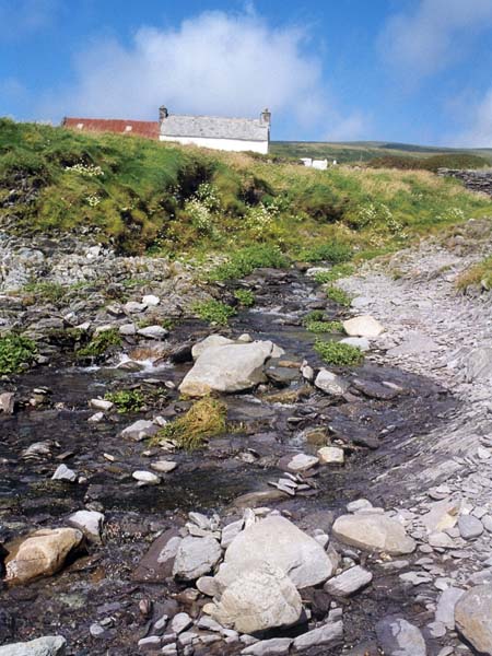 St Finians,St Finian's Bay,Bá Fhíonáin,Ba Fhionain,Rocks,Cottages