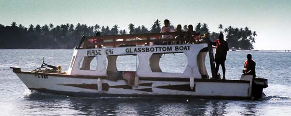 Glass Bottomed Boat,No Man's Land