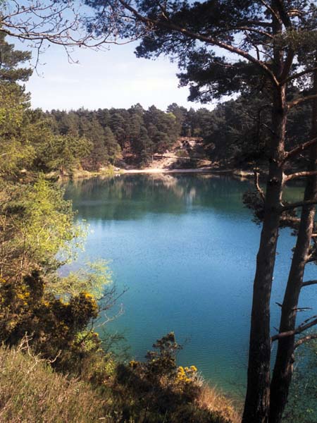 Furzebrook,Blue Pool,Lake,Clay Pit