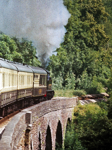 PDR,Paignton and Dartmouth Railway,Heritage,Greenway Viaduct,Bridge,Steam Engine,Locomotive,Train