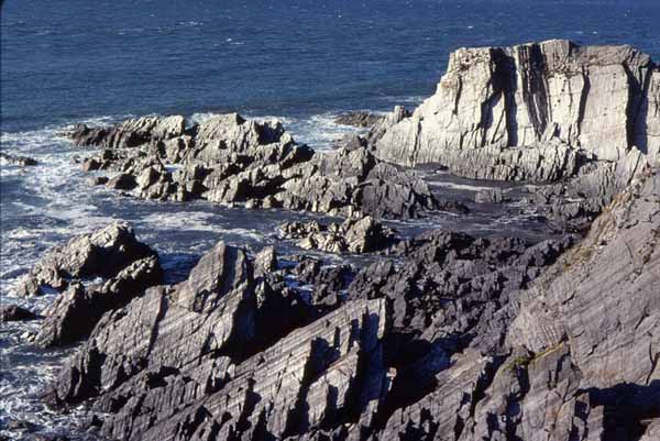 Morte Point,Cliffs