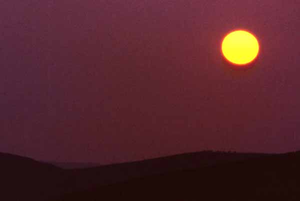 Tan Hill,Sky,Sunset
