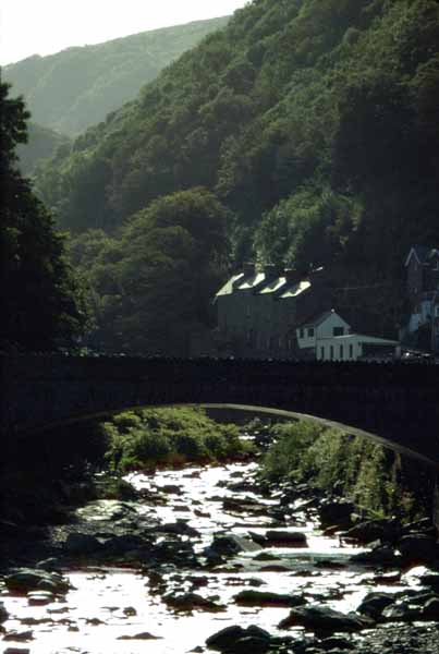Lynmouth Bridge,River