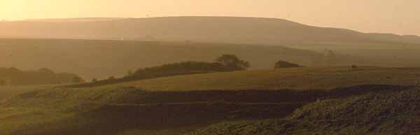 Devizes,Wansdyke,Downs,Sunset